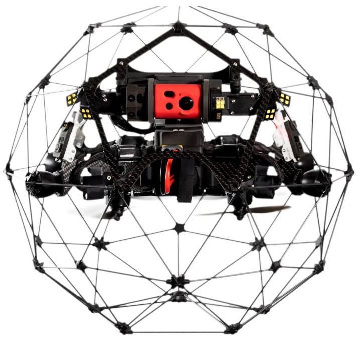Elios 2, le drone utilisé pour l’inspection intérieure