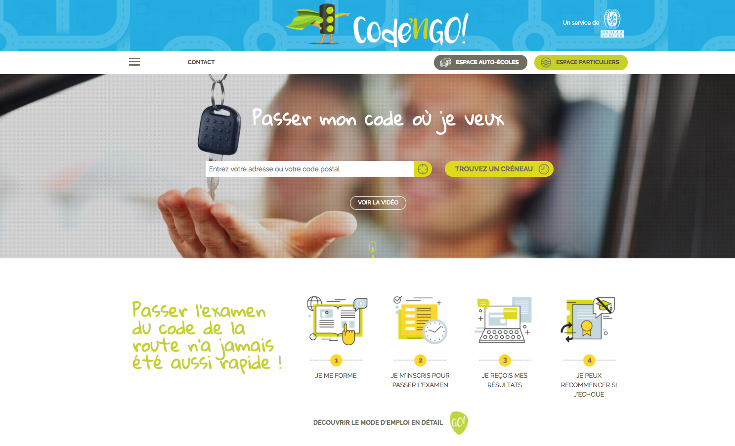 Code’nGO : l’examen du code de la route par Bureau Veritas | Bureau ...