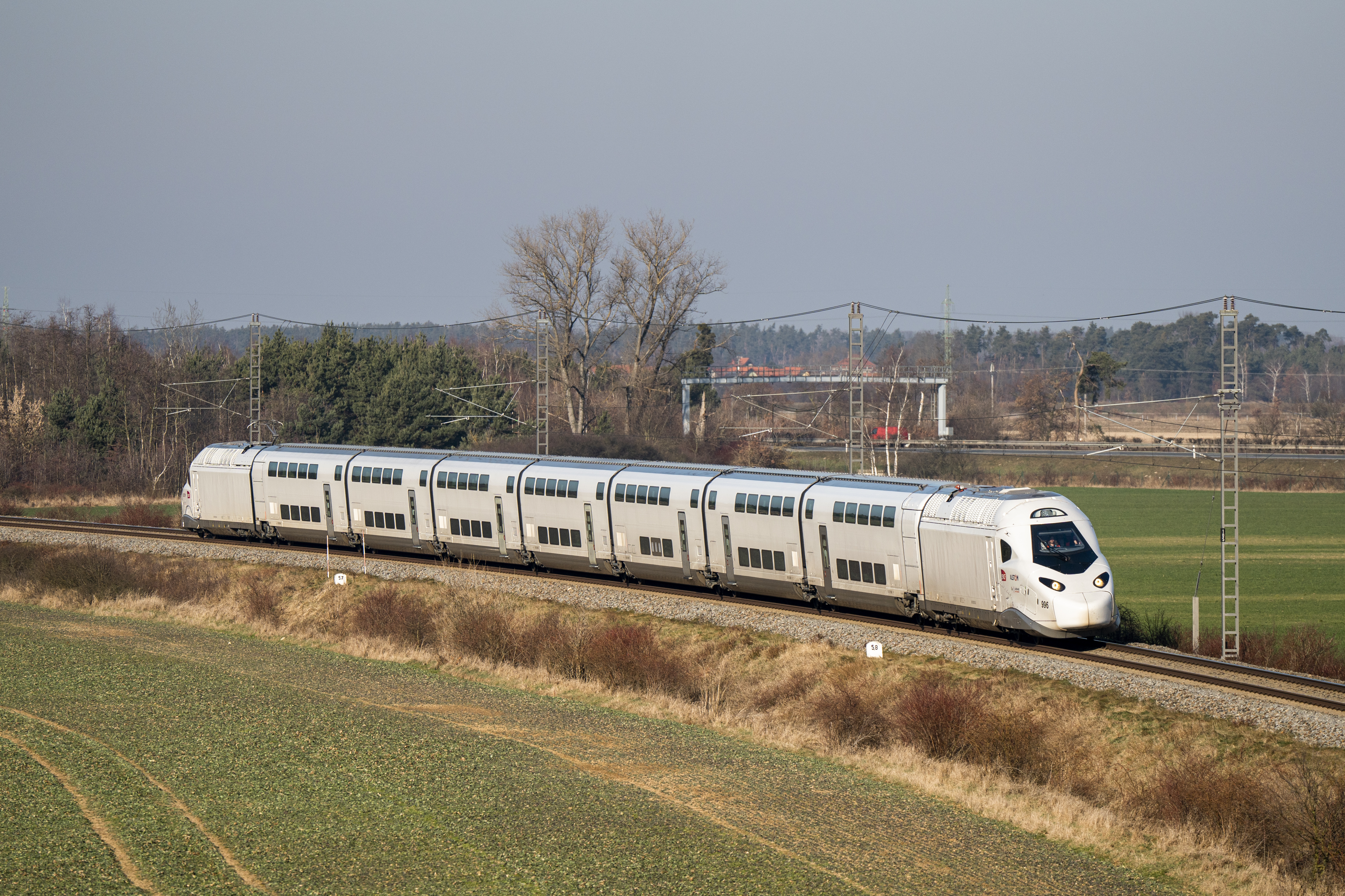 Le TGV M - Avelia Horizon. Crédit Julien Goldstein - ALSTOM 