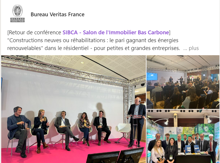 image du post LinkedIn sur la conférence