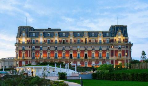 Le palais de l'impératrice à Biarritz