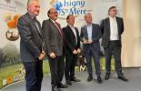 Remise du Trophée 30 ans de certification Isigny et Bureau Veritas